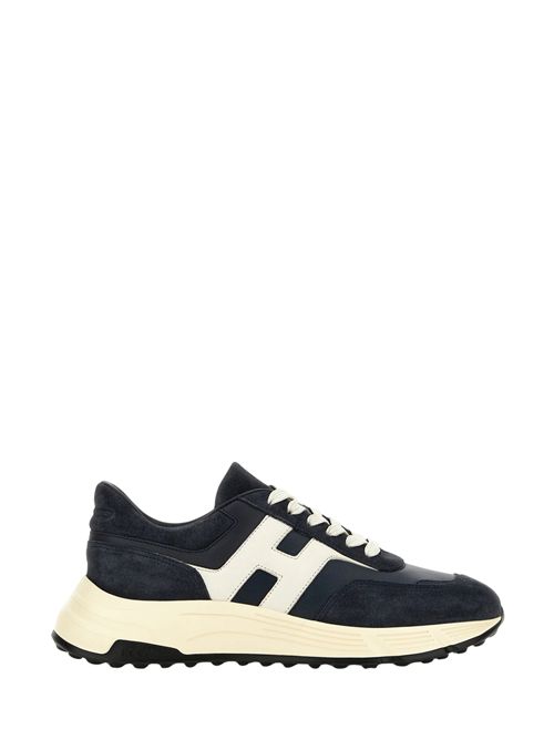Sneakers Hyperlight in pelle e suede Blu HOGAN | HXM5630FR30 UHG826E